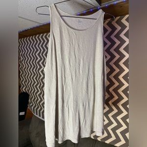 Large old navy off white tank top